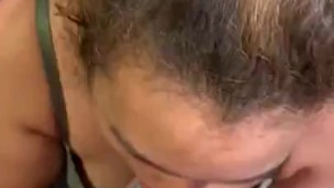 Latina Gives Head And Gets a Facial 