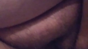 Watch me ride my purple bad dragon toy and make it cum inside my fat pussy