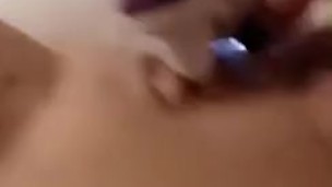 Tongue toy orgasm 