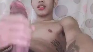 Playing my big dick 