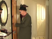 Cuckold husband. Housewife fucks with plumber while her husband out of home. 9/16