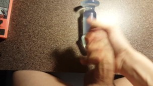 Love my new big dildo toy!