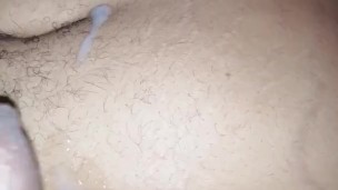 Male solo quick finish lots of cum