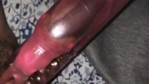 Playing with my pussy with my toy 