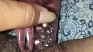 Playing with my wet pussy 