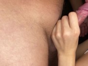 Сладкий отсос на балконе. Секс на публике  10/16