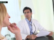 Indian doctor impregnates blonde patient as she begs for sperms in her pussy 5/16
