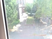 Трахнул секретаршу в офисе на окне 11/16