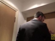 PASCALSSUBSLUTS - Scarla Swallows Cucks Husband With Master 5/16