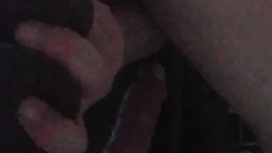 Double stuff my ass with two 9 inch dildos