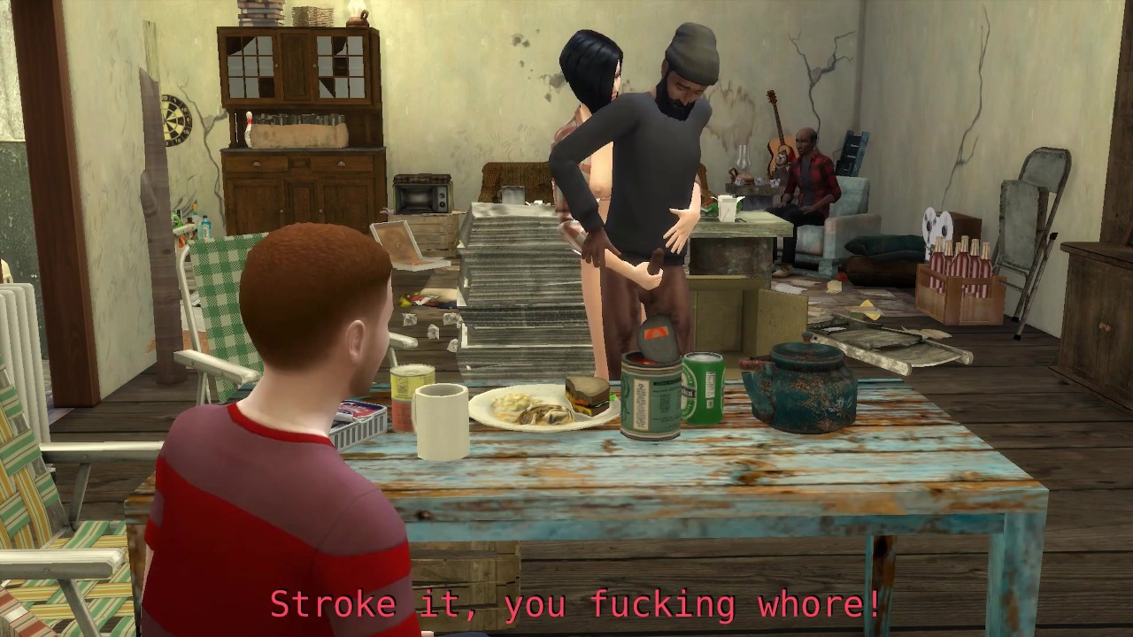 DDSims - Cuckold Husband Surrenders Wife to Homeless Men - Sims 4 - RedTube