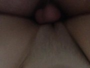 Giving that pussy a pounding then filling it up with cum 3/16