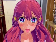 Itsuki Nakano The Quintessential Quintuplets 3d hentai 5/5