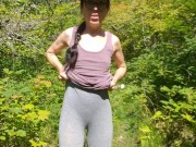 Wetting My Leggings On the Long Hike 2/16