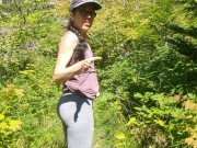 Wetting My Leggings On the Long Hike 4/16