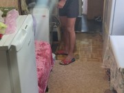 I get dressed to go to work. 10/16