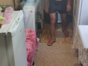 I get dressed to go to work. 11/16