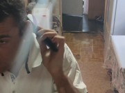 I get dressed to go to work. 16/16