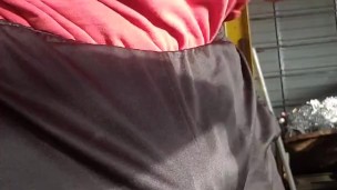 Wagging My Fat Cock At Work