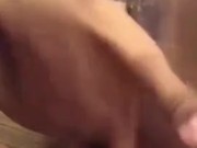 Horny slut. Fingers my cunt till I cum 10/16