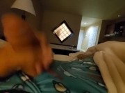 On Vacation Watching Mommy Take A Shower, Cum Twice Back 2 Back. 