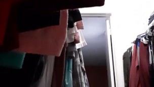 Orgasms in the closet