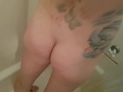 Pissing on bald pussy 13/16