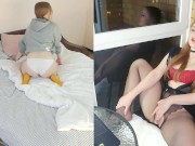 Perv Step Mom Watching as Her Step Daughter Masturbates 