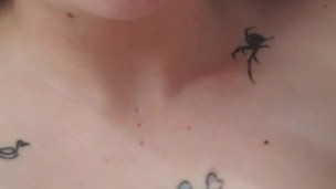 Milf gives sloppy bj