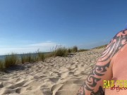 Public sex at nude beach with voyeurs 10/16