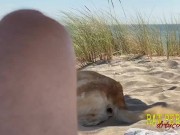 Public sex at nude beach with voyeurs 2/16