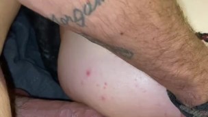 Daddy fucks my ass and gives me a creampie
