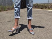 Check Out My Bling! Viva Athena Showing Off Her Brand New Shoes