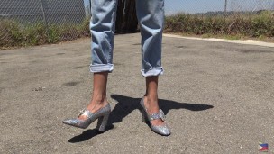 Check Out My Bling! Viva Athena Showing Off Her Brand New Shoes