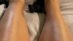 Playing in my nylons 
