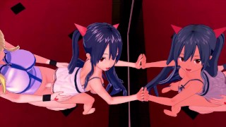 Fairy Tail Wendy Hentai Porn - FUTA FAIRY TAIL LUCY X Wendy Marvell (3D HENTAI) - RedTube