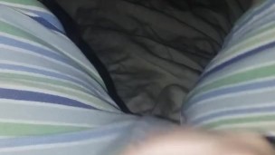 Moaning For Daddy, Jerking Off, Rimming, and Fingering His Ass While Clothed