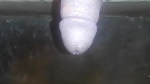 BIG BLACK COCK PISSING IN OLD ABANDONED SCARY HOUSE 