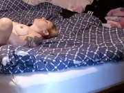 Hubby goes to work while fuckbuddy eats my pussy and fucks me hard. Makes me cum twice! 2/16