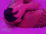 Hot Teen FUCKING ALL HOLES with HUGE DILDOS / Anal Fisting / HUGE SQUIRT  13/16