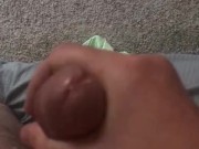Stress relief cumshot