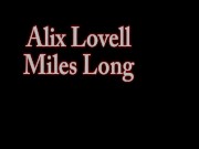 Short Haired Alix Lovell Swallows After Blowing Miles Long! 2/16