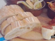 PANDA VLOG # 1: DIETRO LE QUINTE, TETTONA ITALIANA MOSTRA I PIEDI AL PARCO 15/16