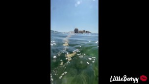 OUTDOOR PUBLIC SEX ON THE BEACH - AMATEUR COUPLE