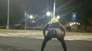 Me being a slut in public