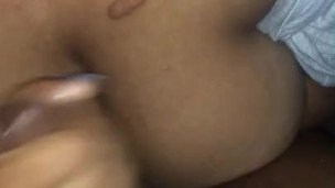 Freshly manicured nails handjob