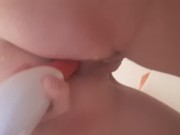 Anal masturbation.