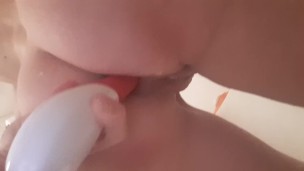 Anal masturbation.