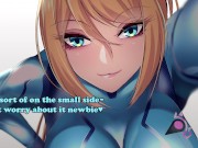 HENTAI JOI - Samus Aran tries to train you... (Vanilla, Titjob, Ruined Orgasm, Mind Break,Heartbeat)