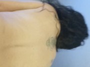 Slut Bunny Rides her StepBrothers Cock Hard then Squirts on his Face 2/16